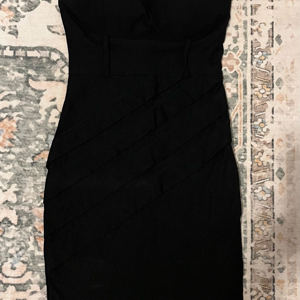 Black Body Con Dress